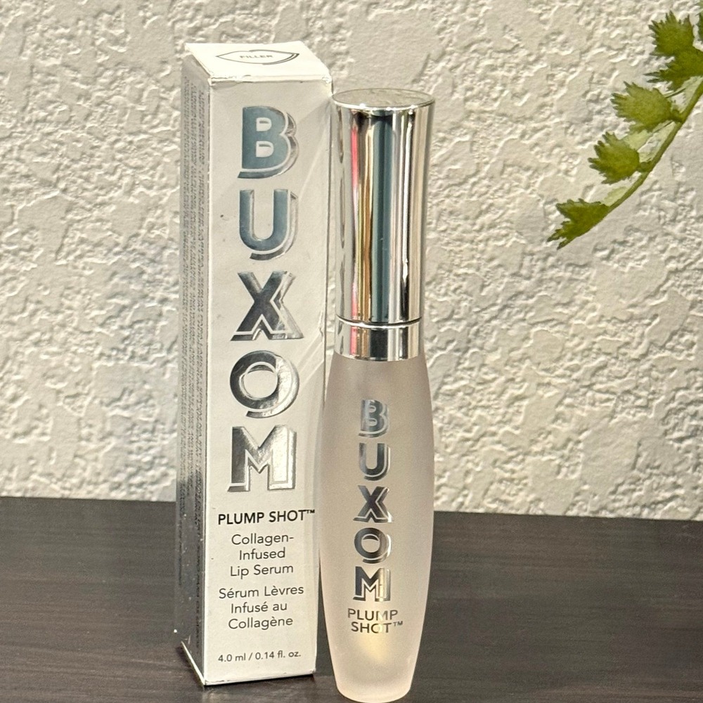 New BUXOM Plump‎ Shot Lip Serum FILLER (Clear) Gloss